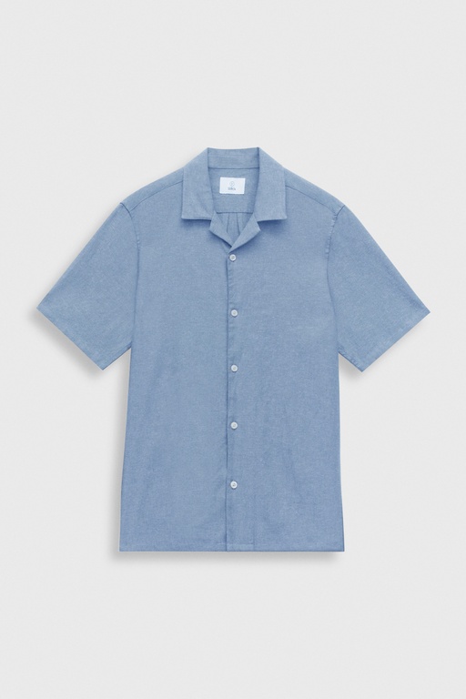 Paul resort shirt MID BLUE